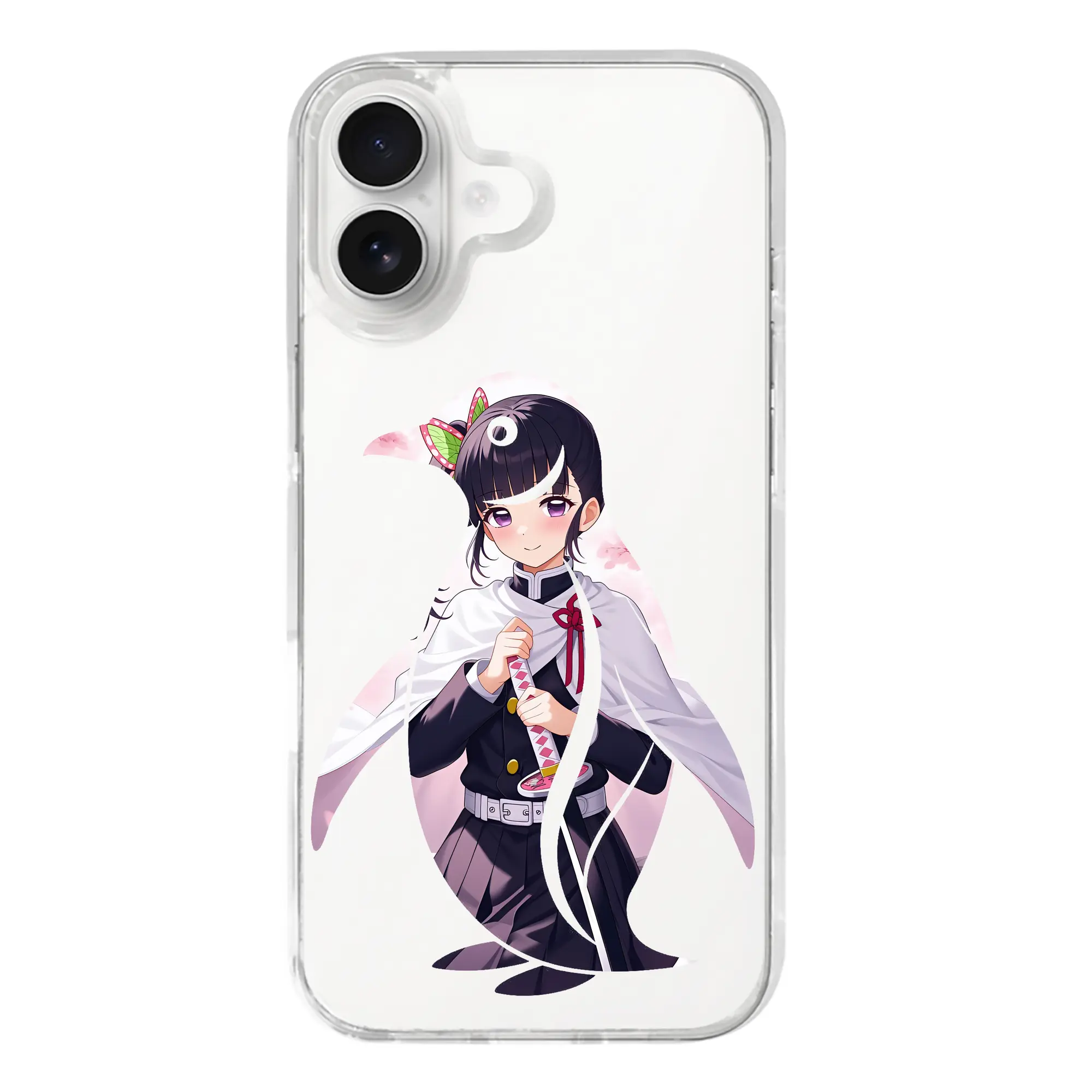 鬼滅の刃 グッズ,栗花落 カナヲ - iPhone 17シリーズ 透明スマホケース – 薄型・耐衝撃・精密フィット保護カバー